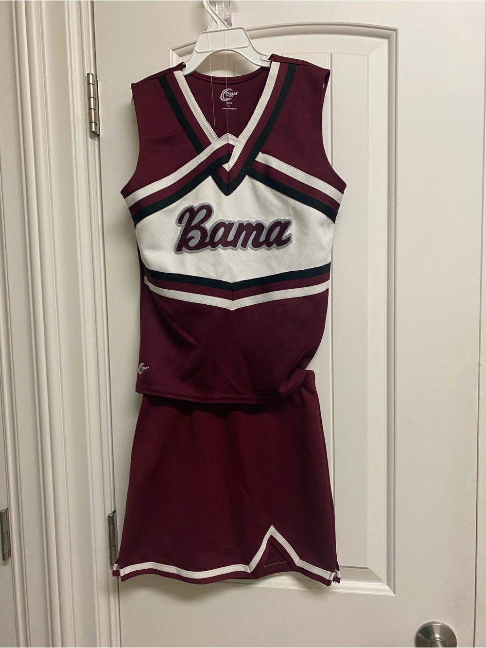 Alabama ‘Bama’ Girls Cheerleading Uniform YLg